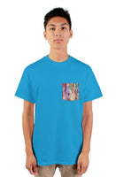 Rainbow vibes gildan mens tshirt
