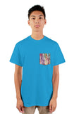 Rainbow vibes gildan mens tshirt
