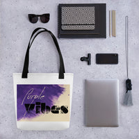 Purple Vibes Tote bag
