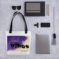 Purple Vibes Tote bag
