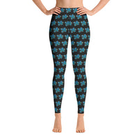 Blue puzzle piece pour Yoga Leggings