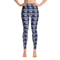 Mom Heartbeat Yoga Leggings