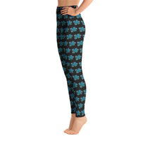 Blue puzzle piece pour Yoga Leggings