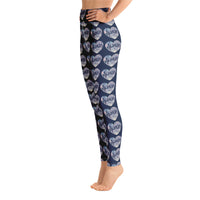 Mom Heartbeat Yoga Leggings