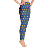 Autism Dino Peace Yoga Leggings