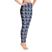 Mom Heartbeat Yoga Leggings