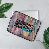 Rainbow vibes Laptop Sleeve
