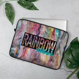 Rainbow vibes Laptop Sleeve