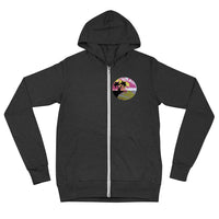 Palm Tree Unisex zip hoodie