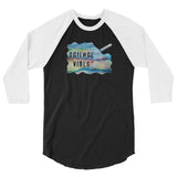 Science Vibes 3/4 sleeve raglan shirt