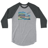 Science Vibes 3/4 sleeve raglan shirt