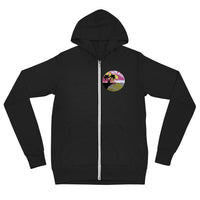 Palm Tree Unisex zip hoodie