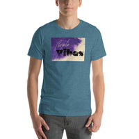 Purple vibes Short-Sleeve Unisex T-Shirt