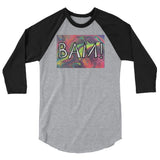 Bam 3/4 sleeve raglan shirt