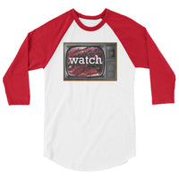 Watch 3/4 sleeve raglan shirt