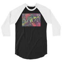 Bam 3/4 sleeve raglan shirt