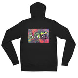 BAM Unisex zip hoodie