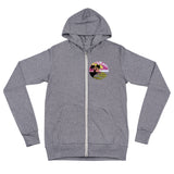 Palm Tree Unisex zip hoodie