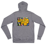 Lite it Up Unisex zip hoodie