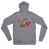 BAM Unisex zip hoodie