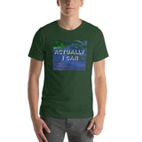 Actually I Can Short-Sleeve Unisex T-Shirt