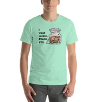 Cookie Short-Sleeve Unisex T-Shirt