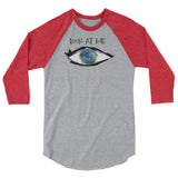 Look at me 3/4 sleeve raglan shirt