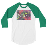 Bam 3/4 sleeve raglan shirt