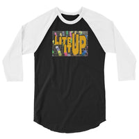 Lite it Up 3/4 sleeve raglan shirt