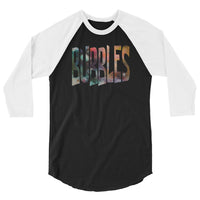 Bubbles 3/4 sleeve raglan shirt