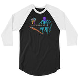 Homies 3/4 sleeve raglan shirt