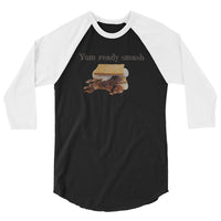 S’mores 3/4 sleeve raglan shirt