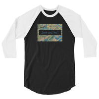 Just say Yes 3/4 sleeve raglan shirt