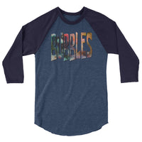 Bubbles 3/4 sleeve raglan shirt