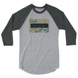 Just say Yes 3/4 sleeve raglan shirt