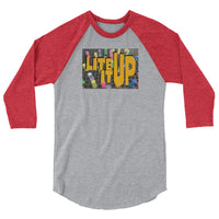 Lite it Up 3/4 sleeve raglan shirt