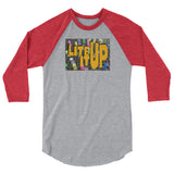 Lite it Up 3/4 sleeve raglan shirt