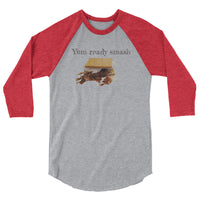 S’mores 3/4 sleeve raglan shirt