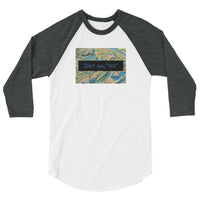 Just say Yes 3/4 sleeve raglan shirt