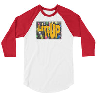 Lite it Up 3/4 sleeve raglan shirt