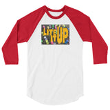 Lite it Up 3/4 sleeve raglan shirt