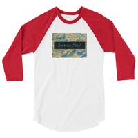 Just say Yes 3/4 sleeve raglan shirt