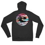 Dino Skull Unisex zip hoodie