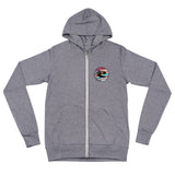 Dino Skull Unisex zip hoodie