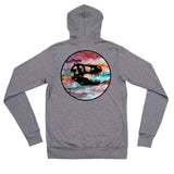 Dino Skull Unisex zip hoodie
