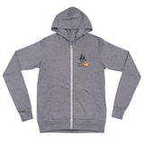 Dino Prints Unisex zip hoodie