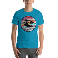 Dino Skull Short-Sleeve Unisex T-Shirt