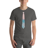 Pastel Tie Short-Sleeve Unisex T-Shirt