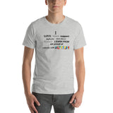 I _ someone with Autism Short-Sleeve Unisex T-Shirt
