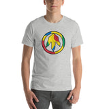 Autism Dino Peace Short-Sleeve Unisex T-Shirt
